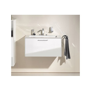 Тумба с раковиной Keuco Royal 60 белый глянец 70 см