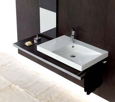 Раковина Hatria Grandangolo DX (75 см)