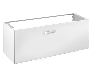 Тумба с раковиной Keuco Royal Universe белая матовая 100 см