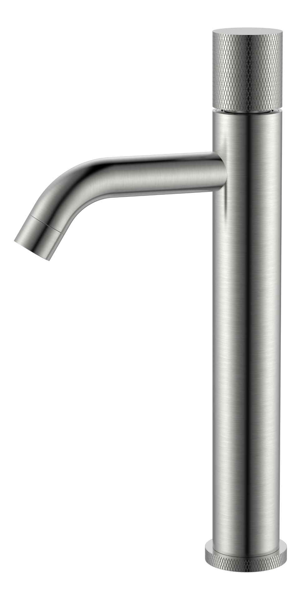 Смеситель Boheme STICK для умыв. выс. Nikel Brush с ручкой TOUCH 122-NB.2