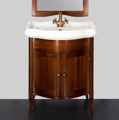 Тумба с раковиной Tiffany World Sofia 69 noce