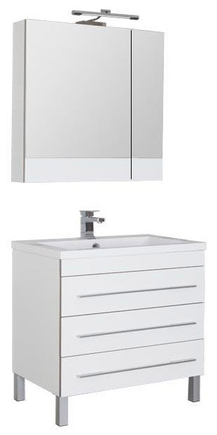 Мебель для ванной Aquanet Верона 90 белая