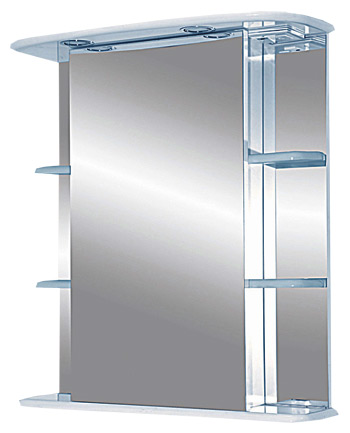 Зеркало-шкаф Misty Магнолия 65 R свет