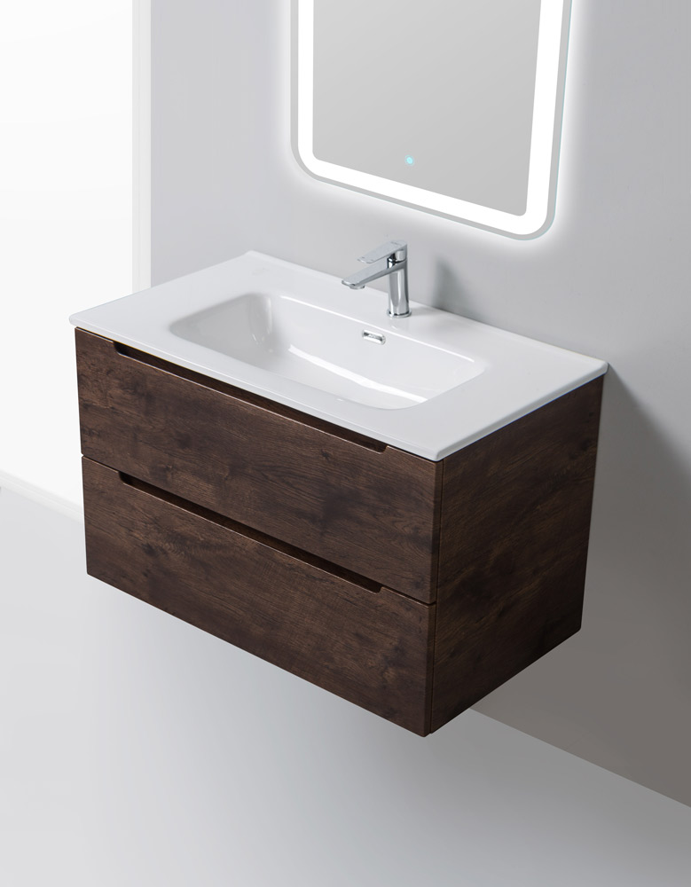 Тумба под раковину BelBagno Rovere Moro ETNA-800