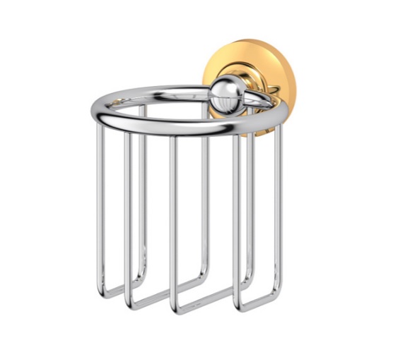 Держатель освежителя воздуха 3SC Stilmar STI 123 хром, золото