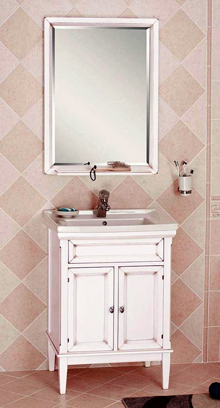 Мебель для ванной Caprigo Джардин 60 BIANCO Light Vintage