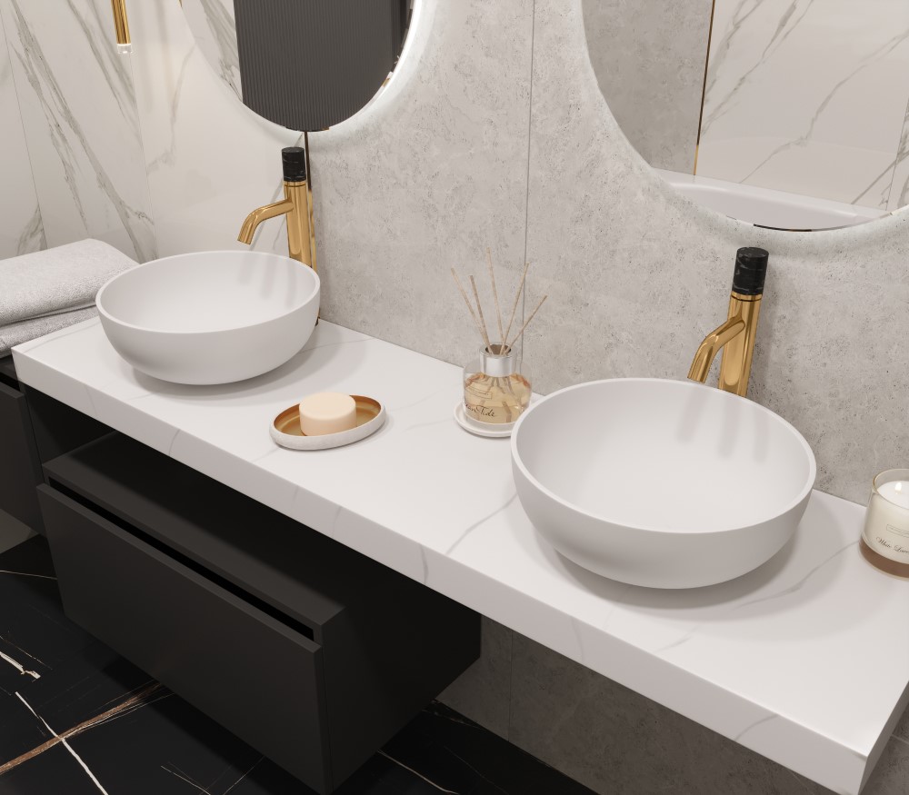Столешница прямая Armadi Art FLAT CALACATTA 1610*460*70 869-160-CLCT