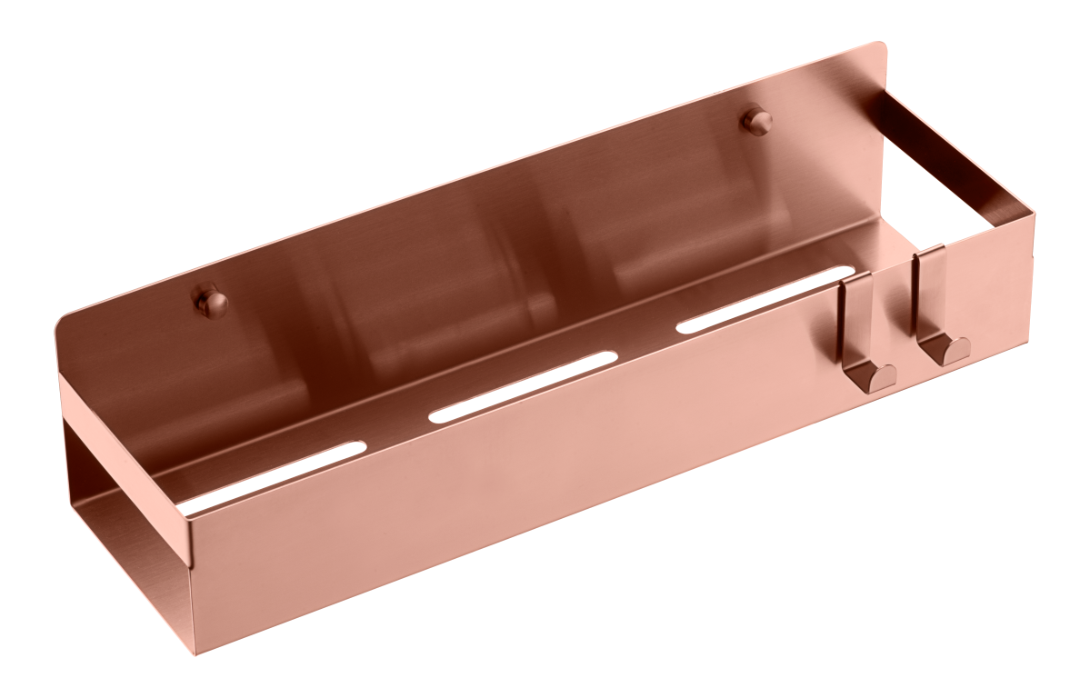 Полка подвесная + 2 крючка Boheme COPPER BRUSHED 10965-CB