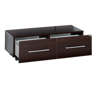 Тумба Aquanet Нота 100 подкатная венге