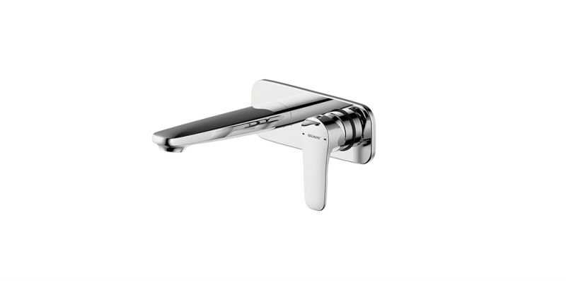 Встраиваемый смеситель настенный для раковины