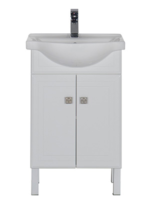 Тумба с раковиной Aquanet Стайл 55