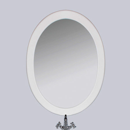 Зеркало Tiffany World Palermo bianco puro