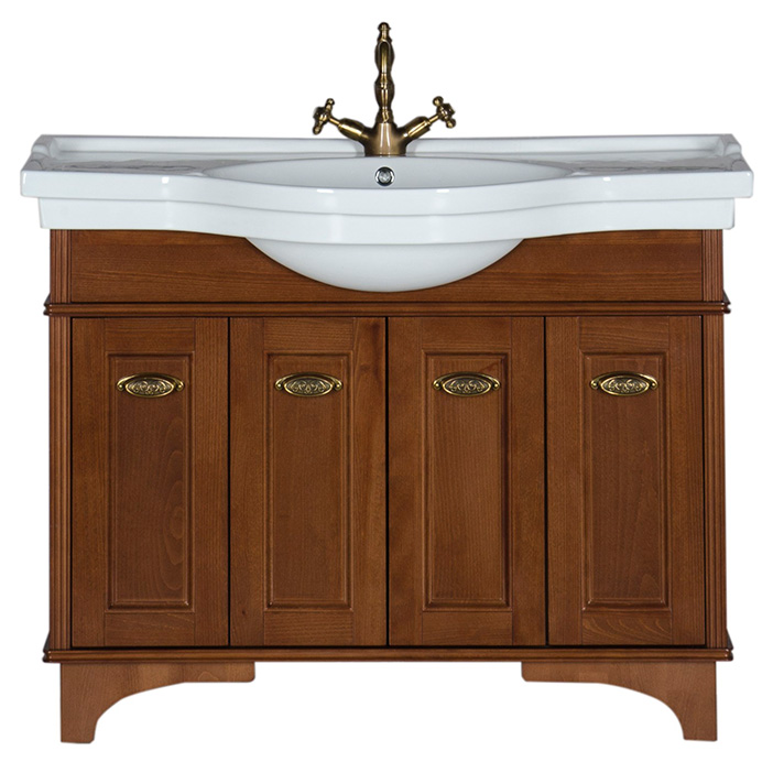 Тумба с раковиной Aquanet Николь 110