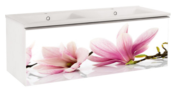 Тумба с раковиной Dreja Image 120 orchidej