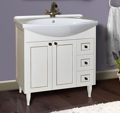 Тумба с раковиной Атолл Палермо 285