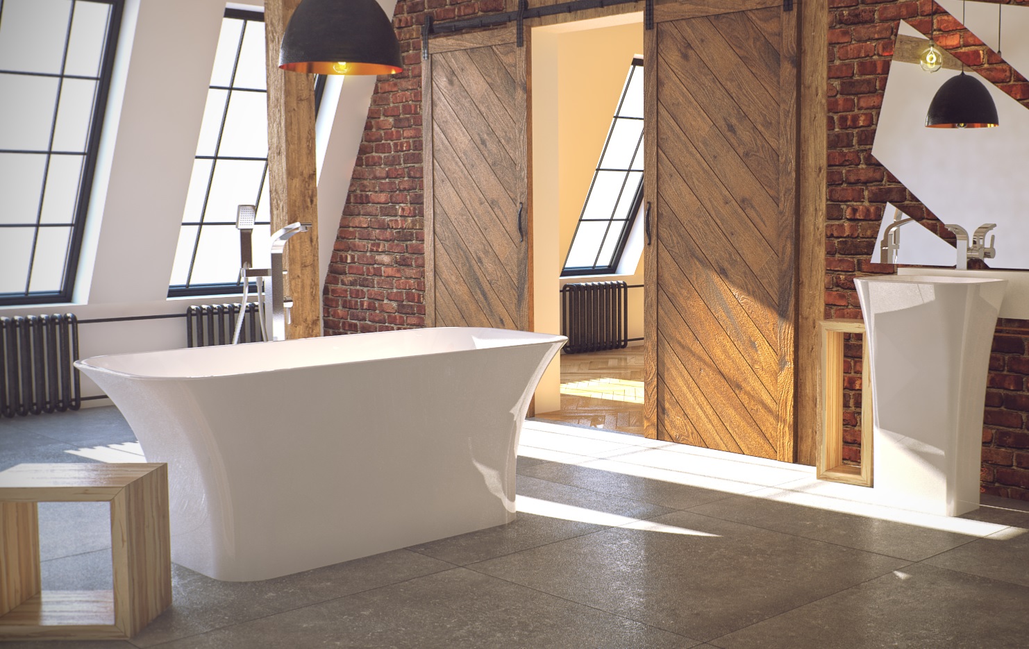 Ванна из литого мрамора BESCO ASSOS 160