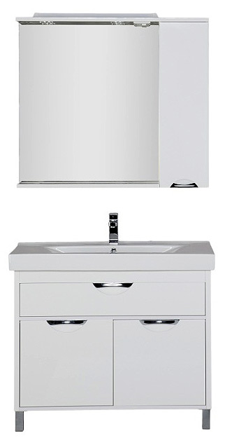Мебель для ванной Aquanet Гретта 100 белая