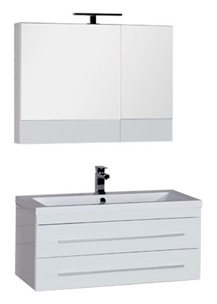 Мебель для ванной Aquanet Нота 90 белая