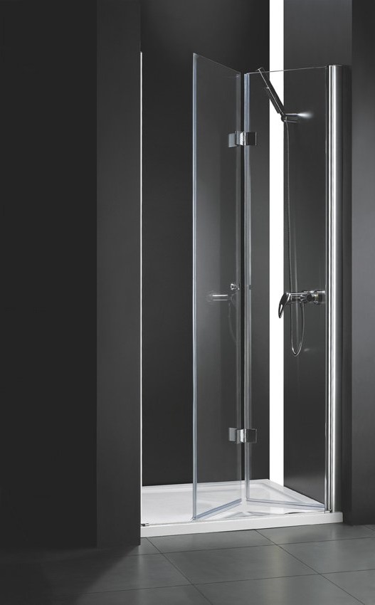 Душевая дверь в нишу Cezares ELENA-W-BS-13-60+50/50-P-Cr-R