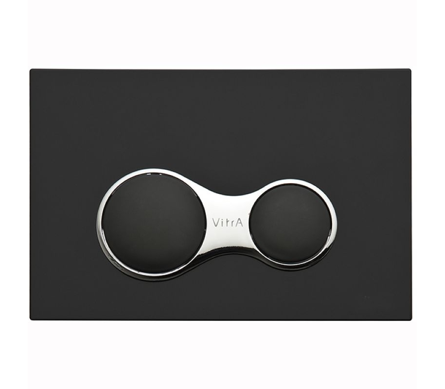 Клавиша смыва VitrA Sirius матовый черный 740-0411