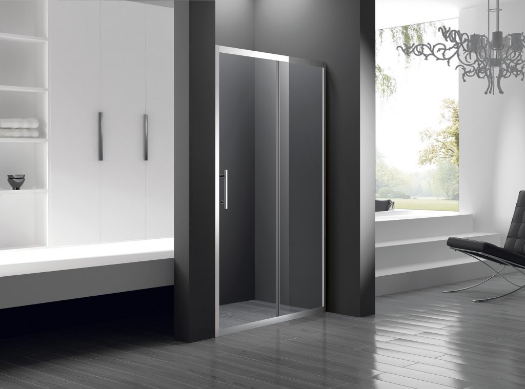 Душевая дверь в нишу Cezares LUCIDO-BF-1-120-C-Cr