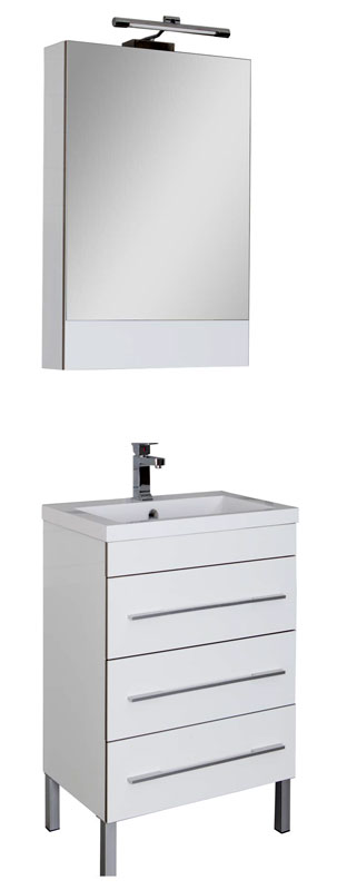 Мебель для ванной Aquanet Верона 58 белая