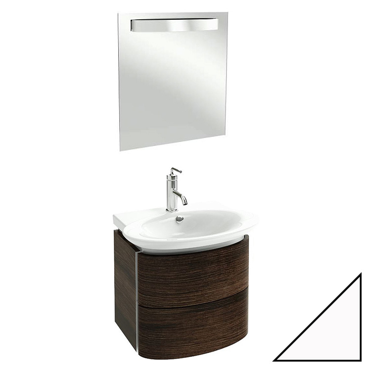 Мебель для ванной Jacob Delafon Presquile 60 белый бриллиант