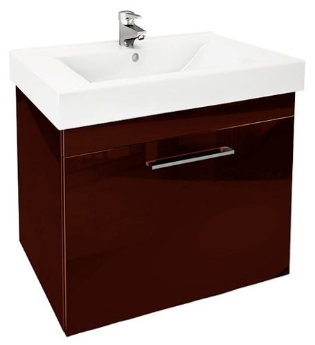 Тумба с раковиной Cezar Solus Atis 50 цветная