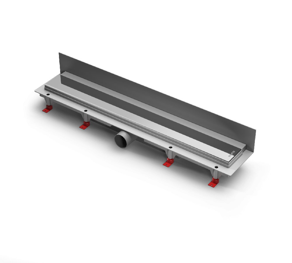 Водоотводящий желоб ALPEN Klasic/Floor ALP-750K2 для монтажа вплотную к стене