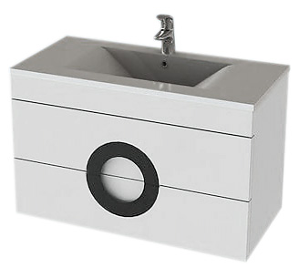 Мебель для ванной De Aqua Форма 80 белая