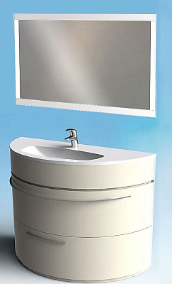 Тумба с раковиной De Aqua Эскалада 117 напольная