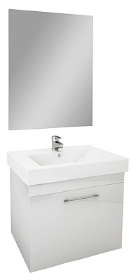 Тумба с раковиной Cezar Solus Atis 50 белая