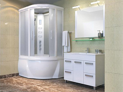 Душевая кабина Triton Сириус R (стекло с вертик. полосками)