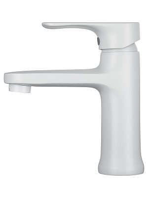 Смеситель для раковины WONZON & WOGHAND, Белый матовый WW-XH-011-MW
