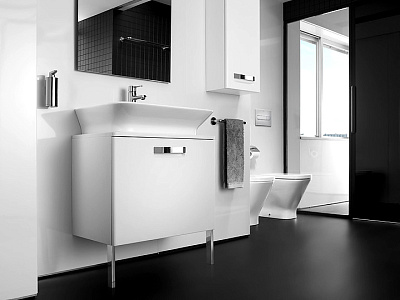 Шкаф Roca Gap белый R