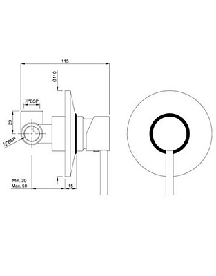 Смеситель Jaquar Florentine FLR-CHR-5227