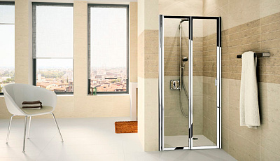 Душевая дверь в нишу Novellini Free 2P FREE2P84A-1K