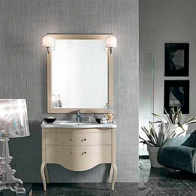 Тумба с раковиной Eban Sonia 95 белая