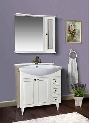 Тумба с раковиной Атолл Палермо 285