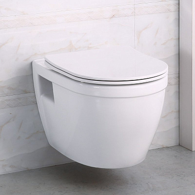 Чаша для унитаза подвесного BelBagno Loto BB070CHR