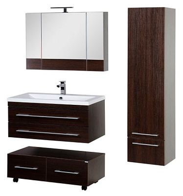 Мебель для ванной Aquanet Нота 100 венге