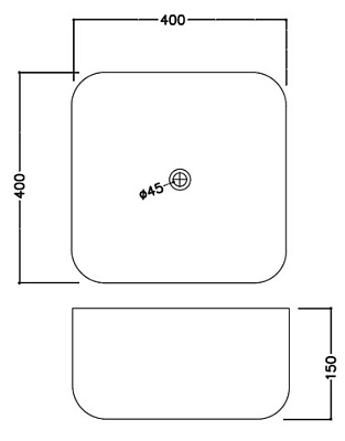 Раковина Jaquar JDS JDS-WHT-25911