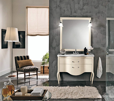 Тумба с раковиной Eban Sonia 108 белая