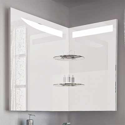 Мебель для ванной De Aqua Трио Люкс белая R