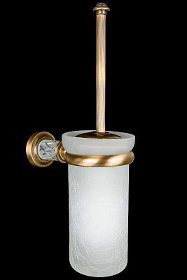 Ершик настенный (стекло) Boheme MURANO CRYSTAL (комплект) 10913-CRST-BR