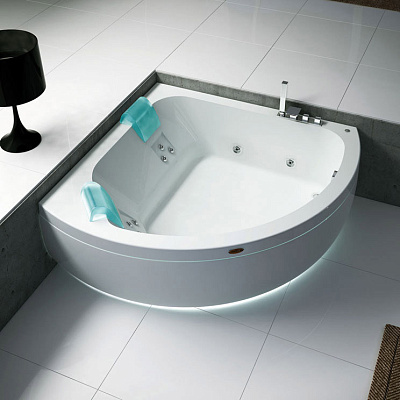 Акриловая ванна Jacuzzi Aquasoul Corner 155 Top