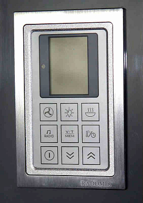 Душевая кабина Радомир Лаура 1 с высокой крышей