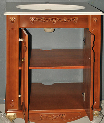 Тумба с раковиной Атолл Верона 65 дорато K