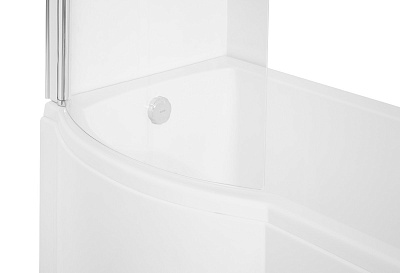 Акриловая ванна BESCO INSPIRO с душевой кабиной 160x70 L