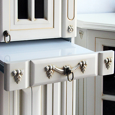 Шкаф-пенал Атолл Верона дорато